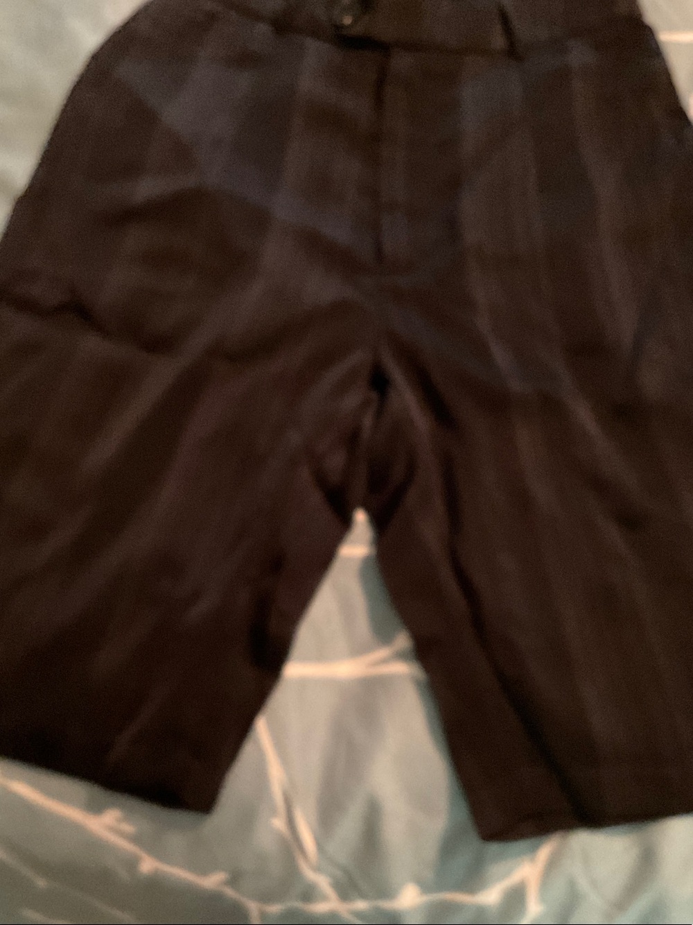 Women’s Pinstripe Shorts Dress — Dark Brown